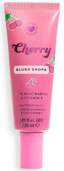 Liquid Blush - I Heart Revolution Cherry Blush Tinted Glow Drops — photo N2