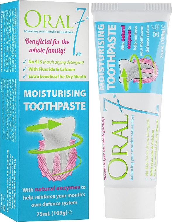 Toothpaste "Active Hydration & Repair" - Oral7 Moisturising Toothpaste — photo N1