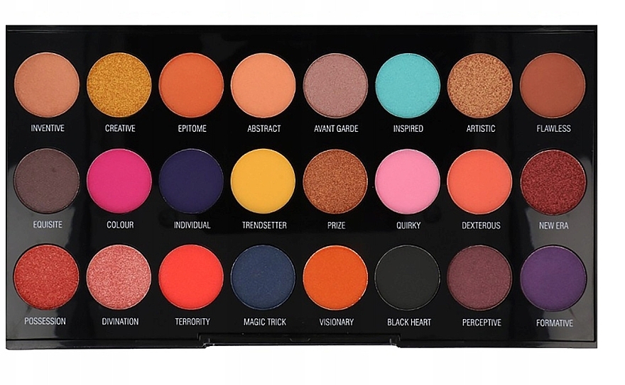 Eyeshadow Palette, 24 Shades - Makeup Revolution Creative Vol 1 Eyeshadow Palette — photo N2