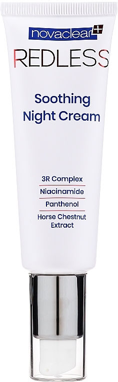 Soothing Night Face Cream - Novaclear Redless Soothing Night Cream — photo N1