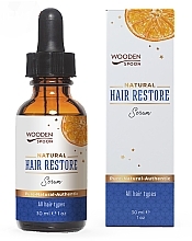 Fragrances, Perfumes, Cosmetics Restoring Hair Serum - Wooden Spoon Hair Restore Serum