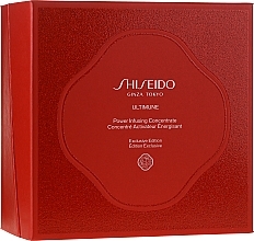 Fragrances, Perfumes, Cosmetics Set - Shiseido Ultimune (conc/50ml + foam/15ml + softner/30ml + conc/3ml)