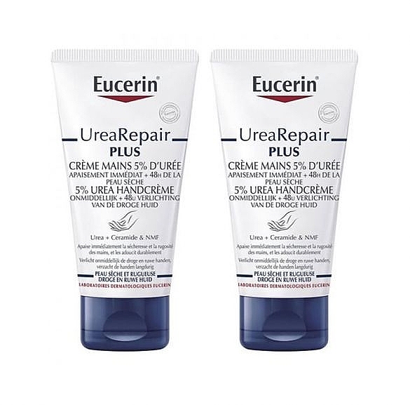 Hand Cream Set - Eucerin Repair Hand Creme 5% Urea — photo N1