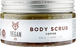 Fragrances, Perfumes, Cosmetics Anti-Cellulite Coffee Body Scrub - Vegan Fox