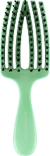 Hair Brush - Olivia Garden Finger Brush Care Mini Kids Mint — photo N1