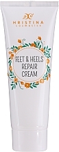 Fragrances, Perfumes, Cosmetics Repair Foot & Heel Cream - Hristina Cosmetics Feet & Heels Repair Cream