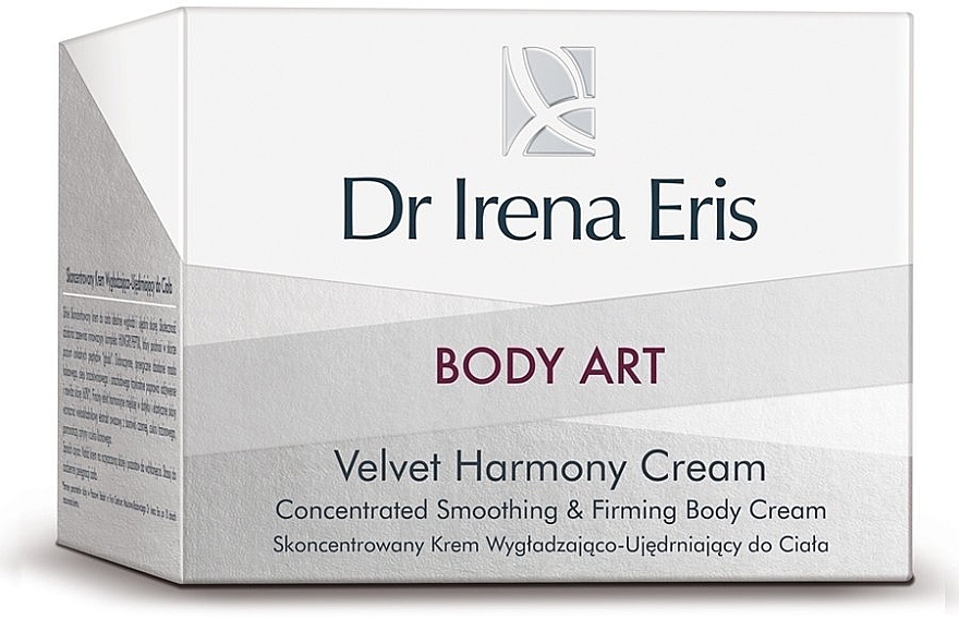 Concentrated Smoothing & Firming Body Cream - Dr Irena Eris Body Art Velvet Harmony Cream  — photo N2