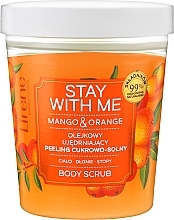 Fragrances, Perfumes, Cosmetics Smoothing Perfumed Sugar Peeling - Lirene Peeling Stay With Me Mango Orange	