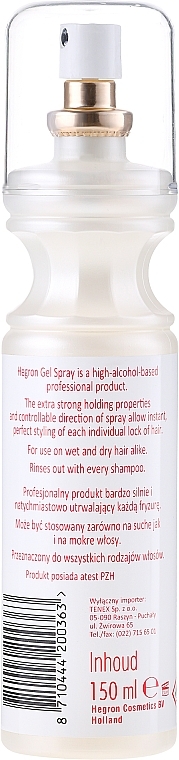 Extra Strong Hold Gel-Spray - Tenex Hegron Gel Spray Extra Strong  — photo N2