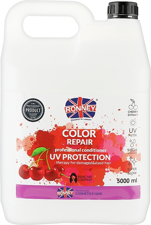 Color Protection Conditioner - Ronney Professional Color Repair UV Protection Conditioner — photo N3