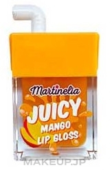 Juicy Lip Gloss, mango - Martinelia Lip Gloss — photo 8 ml