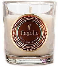 Scented Candle "Sandalwood" - Flagolie Fragranced Candle Sandalwood — photo N6