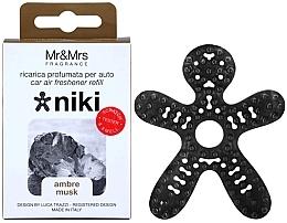 Fragrances, Perfumes, Cosmetics Car Freshener Refill - Mr&Mrs Niki Ambre Musc Refill