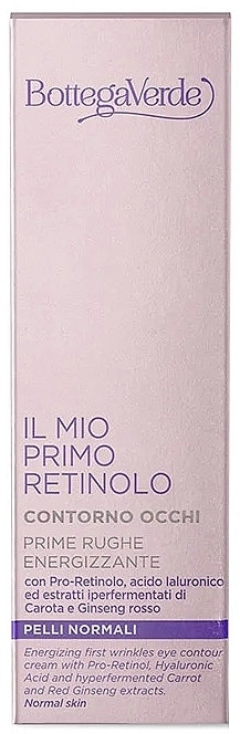 Retinol Eye Contour Cream - Bottega Verde Il Mio Primo Retinolo First Wrinkles Eye Contour Cream — photo N2