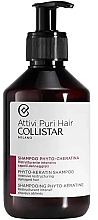 Fragrances, Perfumes, Cosmetics Damaged and Brittle Hair Shampoo - Collistar Attivi Puri Phyto Keratin Hair Shampoo