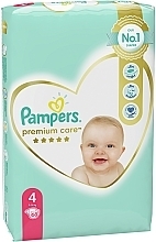 Pampers Premium Care Diapers Size 4 (Maxi) 9-14 kg, 68 pcs - Pampers — photo N2