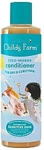 Fragrances, Perfumes, Cosmetics Conditioner for Wavy & Dry Hair - Childs Farm Coco-Nourish Conditioner for Curly & Dry Hair	