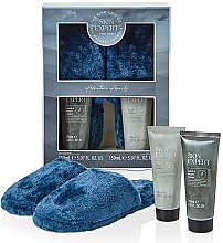 Fragrances, Perfumes, Cosmetics Set - The Kind Edit Co Skin Expert For Men Slippers Gift Set (h/gel/150ml + f/gel/150ml + acc/1pcs)