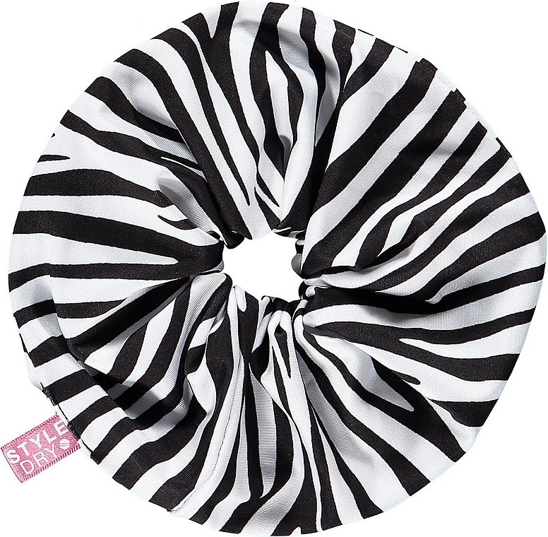 Scrunchie, zebra - Styledry XXL Scrunchie Dazzle Of Zebras — photo N1