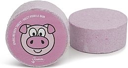 Fragrances, Perfumes, Cosmetics Effervescent Bath Tablet 'Pig-Strawberry' - Isabelle Laurier Sparkling Bath Tablet