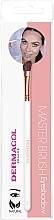 Fragrances, Perfumes, Cosmetics Slanted Eyeshadow Brush - Dermacol Master Brush Rose Gold D73