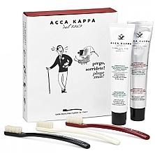Fragrances, Perfumes, Cosmetics Set - Acca Kappa Vintage Collection (toothbrush/3pc + toothpaste/2*100ml)