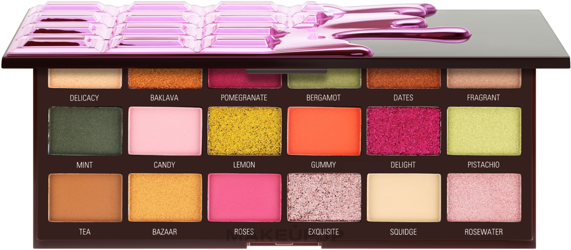 Eyeshadow Palette - I Heart Revolution Turkish Delight Chocolate Palette — photo 18 g