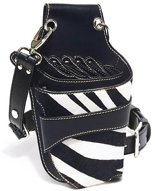 Hairdressing Tool Bag 'Zebra', black - Xhair Zebra — photo N1