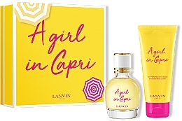 Fragrances, Perfumes, Cosmetics Lanvin A Girl in Capri - Set (edt/50ml + b/lot/100ml)