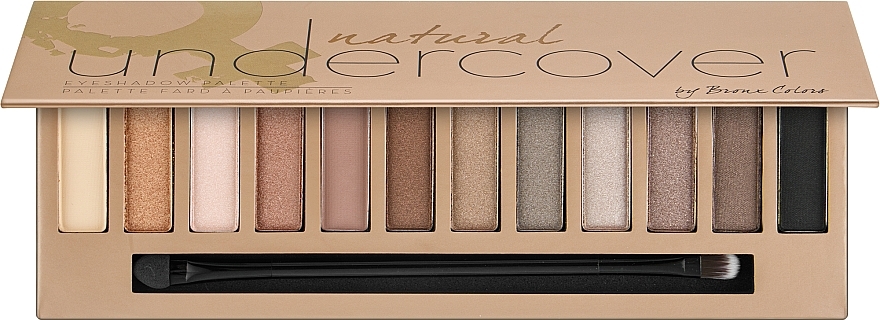 Eyeshadow Palette - Bronx Colors Natural Undercover — photo N1