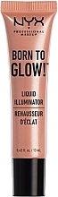Fragrances, Perfumes, Cosmetics Liquid Highlighter - NYX Professional Makeup Born To Glow Liquid Illuminator (mini size)