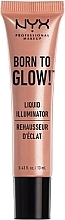 Liquid Highlighter - NYX Professional Makeup Born To Glow Liquid Illuminator (mini size) — photo N1