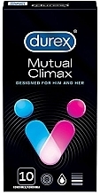 Fragrances, Perfumes, Cosmetics Condoms, 10 pcs. - Durex Mutual Climax