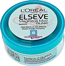 Fragrances, Perfumes, Cosmetics Normal & Oily-Prone Hair Mask - L'Oreal Paris Elseve Extraordinary Clay Mask