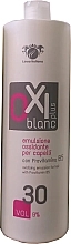 Fragrances, Perfumes, Cosmetics Oxidizing Emulsion with Provitamin B5 - Linea Italiana OXI Blanc Plus 30 vol. (9%) Oxidizing Emulsion