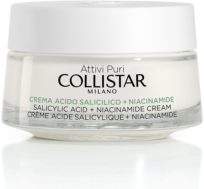 Salicylic Acid & Niacinamide Face Cream - Collistar Attivi Puri Salicylic Acid + Niacinamide Cream — photo N4