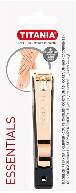 Nail Clipper, 1052/5 - Titania Gold Nail Clipper For Nail — photo N1