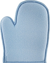 Loofah Sponge Mitten, blue - Soap Stories — photo N2