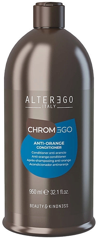 Orange Pigment Neutralization Conditioner - Alter Ego ChromeGo Anti-Orange Conditioner — photo N3