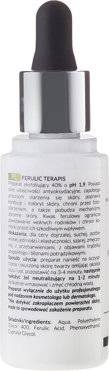 Ferulic Acid 40% - APIS Professional Glyco TerApis Ferulic Acid 40% — photo N4