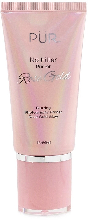Face Primer - Pur No Filter Blurring Photography Primer Rose Gold Glow — photo N6