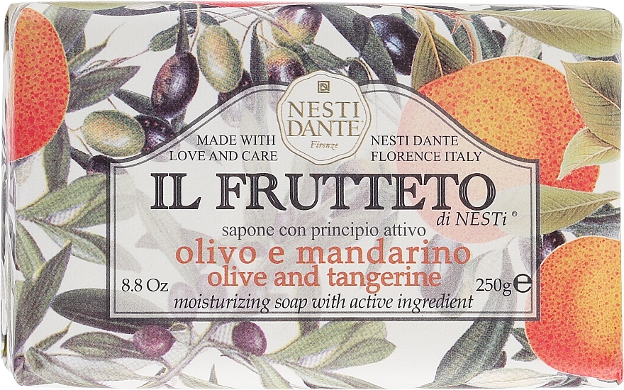Soap "Olive Oil & Tangerine" - Nesti Dante Il Frutteto Soap — photo N1