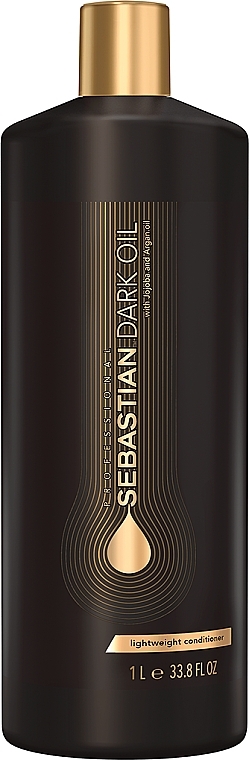 Moisturizing Shine & Silkness Hair Conditioner - Sebastian Professional Dark Oil — photo N3