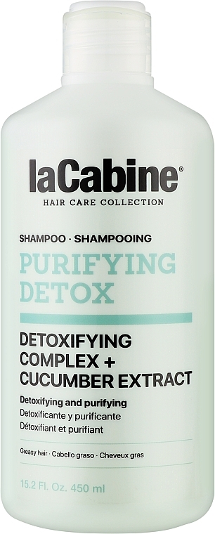 Shampoo for Oily Hair - La Cabine Purifying Detox Shampoo — photo N1