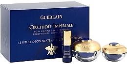 Fragrances, Perfumes, Cosmetics Set - Guerlain Orchidee Imperiale Ritual Discovery Set (eye/cr/15ml + cr/7ml + ser/5ml)