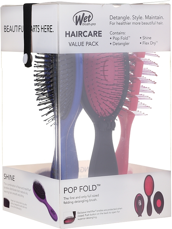 Hair Brush Set - Wet Brush Hair Care Value Pack — photo N1