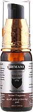 Fragrances, Perfumes, Cosmetics Natural Beard Oil - Hemani Oh Mah Beard Beard Nourishing Oil Ambra