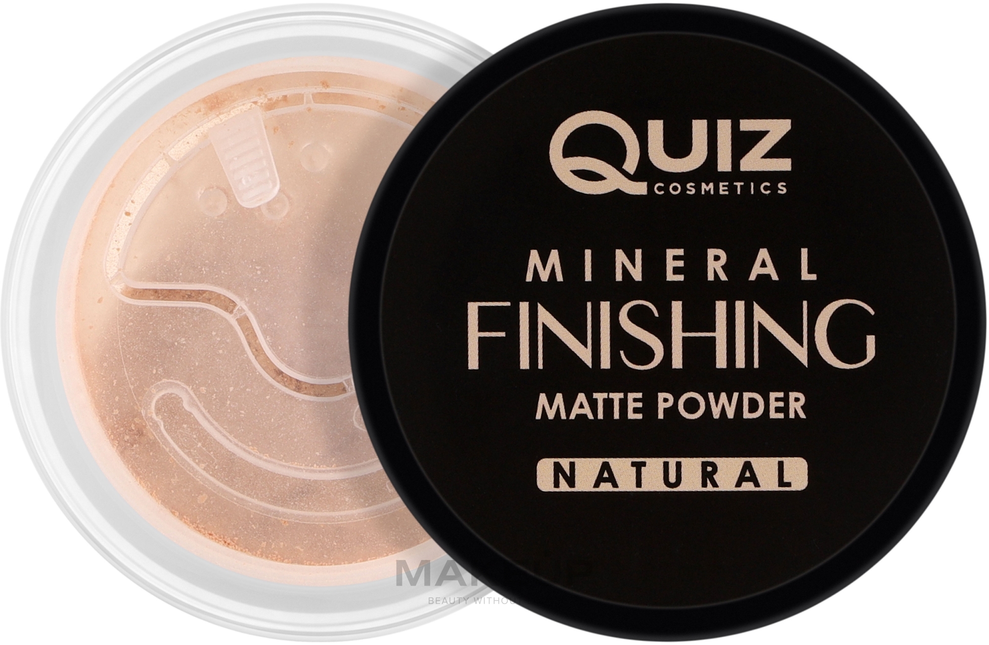 Mineral Powder - Quiz Cosmetics Mineral Finishing Matte Powder — photo 01 - Natural