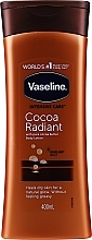 Moisturising Body Lotion - Vaseline Intensive Care Cocoa Radiant Lotion — photo N3