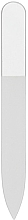 Glass Nail File, 90mm, white - Sincero Salon Glass Nail File Duplex, White — photo N1
